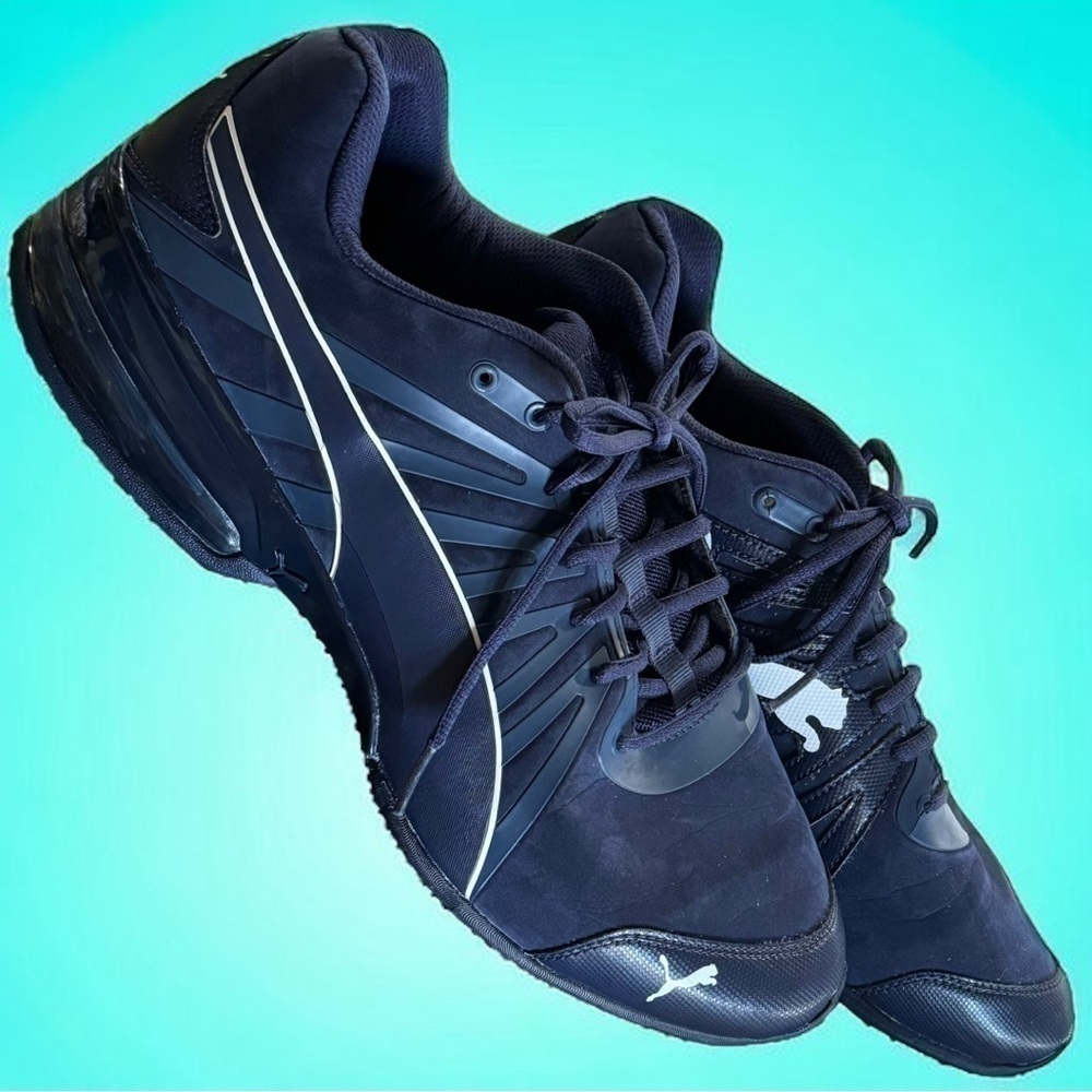 REDUCED TO SELL!‎ PUMA BLUE SNEAKERS